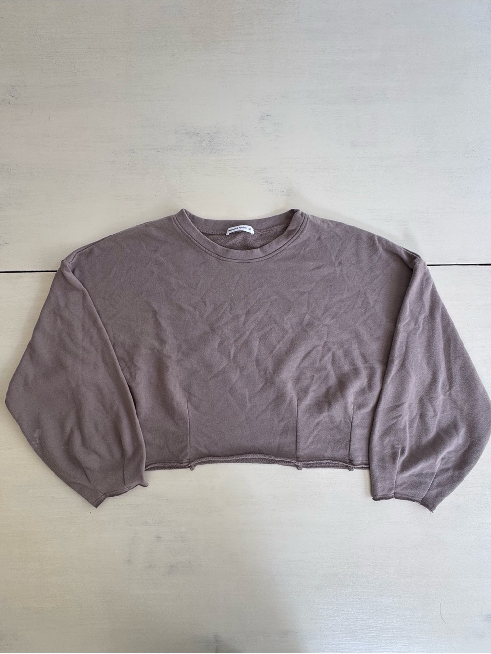 Cropped Crewneck
